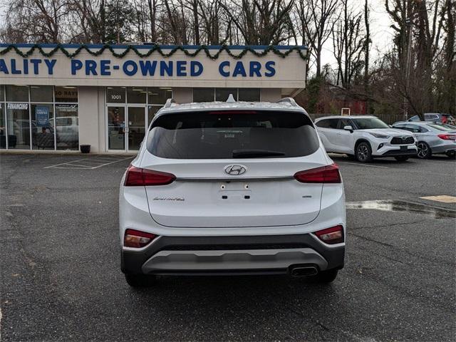 used 2020 Hyundai Santa Fe car, priced at $18,598