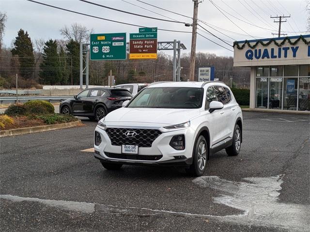 used 2020 Hyundai Santa Fe car, priced at $18,598