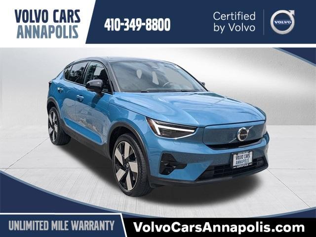 used 2022 Volvo C40 Recharge Pure Electric car, priced at $29,197