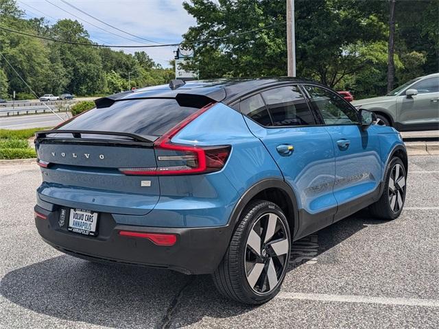 used 2022 Volvo C40 Recharge Pure Electric car, priced at $33,820