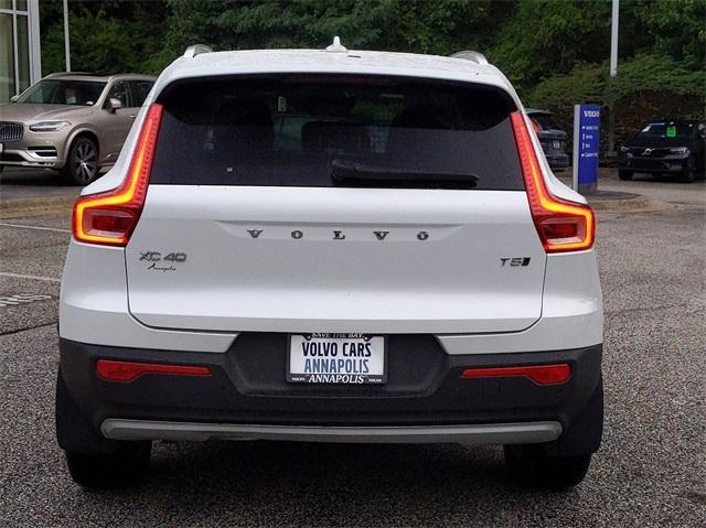 used 2021 Volvo XC40 car, priced at $30,355