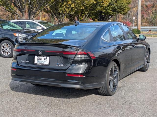 used 2024 Honda Accord Hybrid car, priced at $27,998