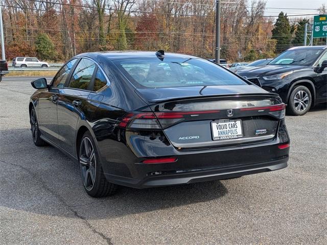 used 2024 Honda Accord Hybrid car, priced at $27,998