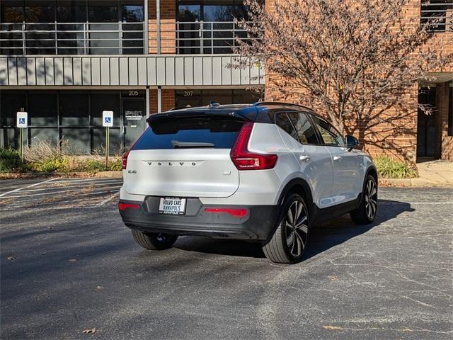 used 2021 Volvo XC40 Recharge Pure Electric car, priced at $29,201