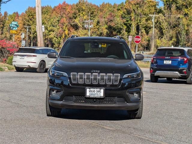 used 2021 Jeep Cherokee car, priced at $25,498