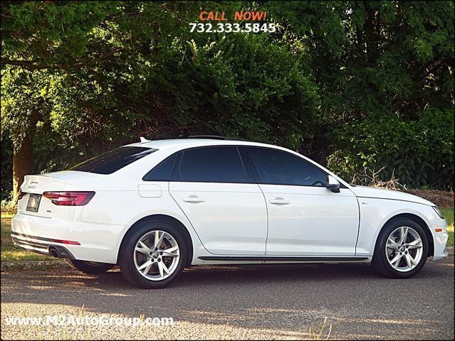 used 2018 Audi A4 car, priced at $14,000