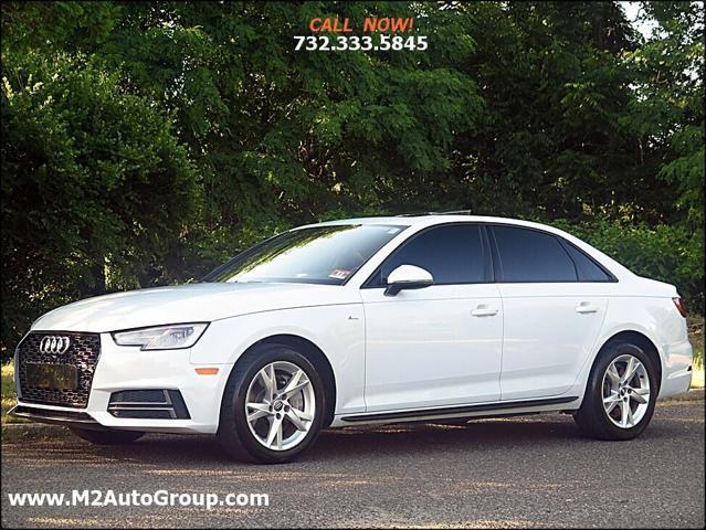 used 2018 Audi A4 car, priced at $14,000