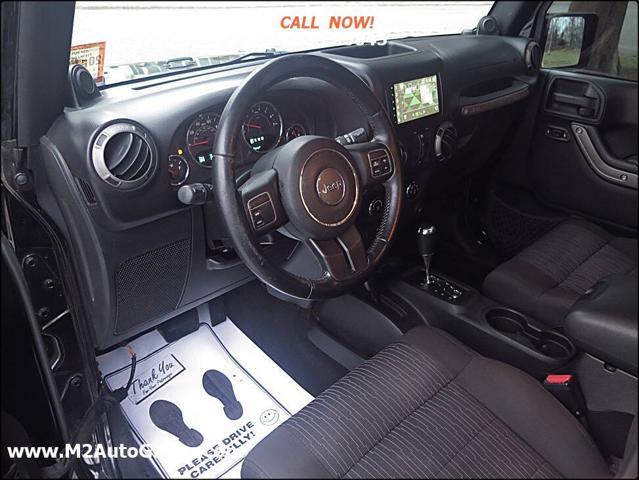 used 2012 Jeep Wrangler Unlimited car, priced at $14,000