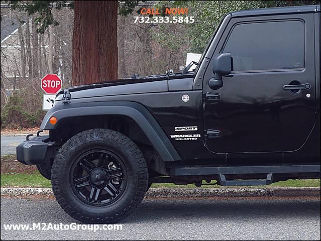 used 2012 Jeep Wrangler Unlimited car, priced at $14,000