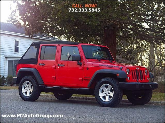 used 2014 Jeep Wrangler Unlimited car, priced at $12,900