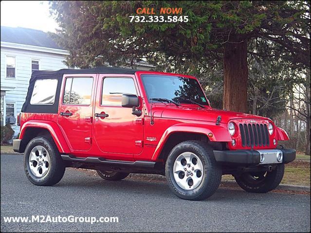 used 2015 Jeep Wrangler Unlimited car, priced at $15,900