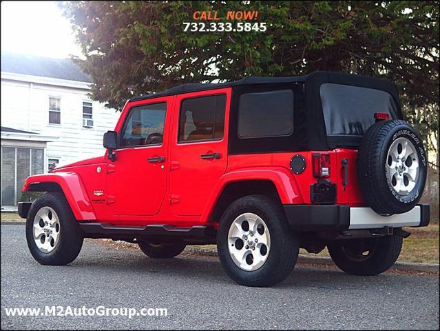 used 2015 Jeep Wrangler Unlimited car, priced at $15,900