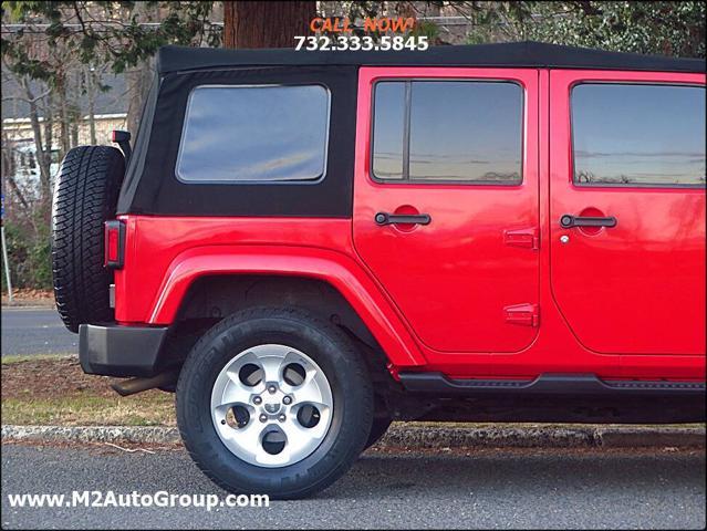 used 2015 Jeep Wrangler Unlimited car, priced at $15,900