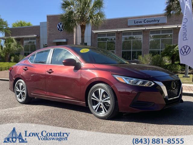 used 2021 Nissan Sentra car, priced at $16,700