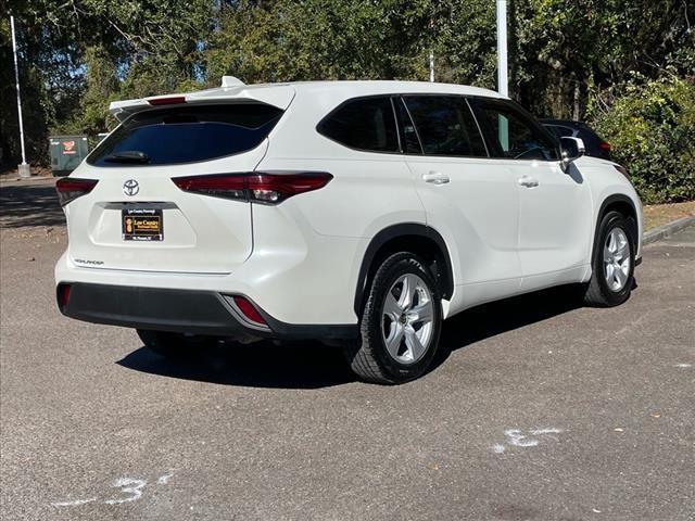 used 2021 Toyota Highlander car, priced at $28,127