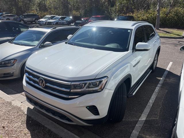 used 2022 Volkswagen Atlas Cross Sport car, priced at $29,221