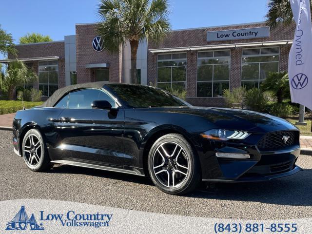 used 2022 Ford Mustang car, priced at $22,400