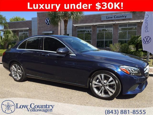 used 2021 Mercedes-Benz C-Class car, priced at $29,698