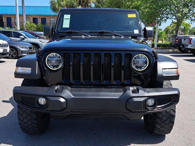 used 2021 Jeep Wrangler car, priced at $27,570