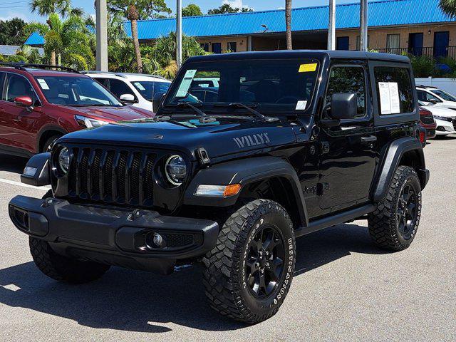 used 2021 Jeep Wrangler car, priced at $27,570