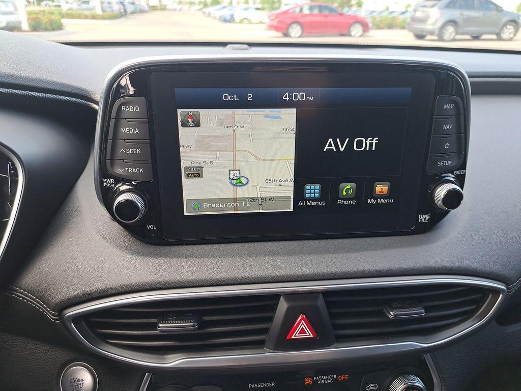 used 2020 Hyundai Santa Fe car, priced at $18,200