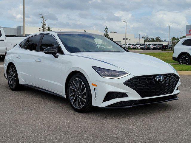 used 2021 Hyundai Sonata car, priced at $20,000