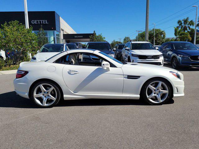 used 2014 Mercedes-Benz SLK-Class car, priced at $18,000