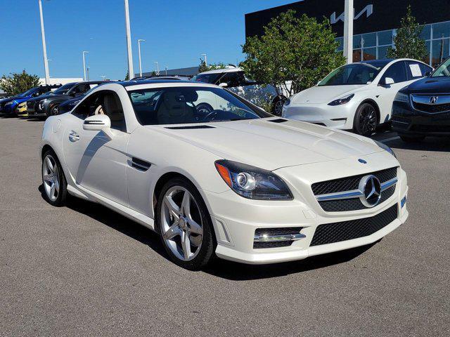 used 2014 Mercedes-Benz SLK-Class car, priced at $18,000