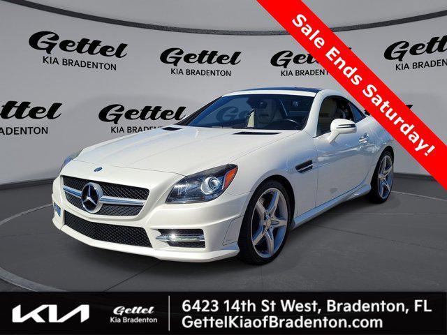 used 2014 Mercedes-Benz SLK-Class car, priced at $18,000