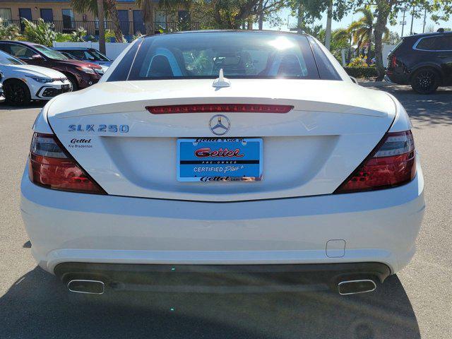 used 2014 Mercedes-Benz SLK-Class car, priced at $18,000