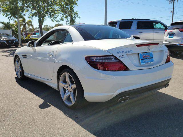 used 2014 Mercedes-Benz SLK-Class car, priced at $18,000