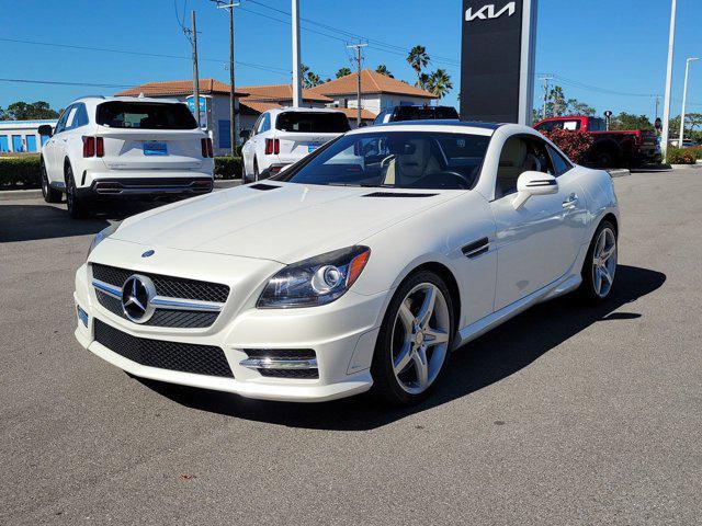 used 2014 Mercedes-Benz SLK-Class car, priced at $18,000