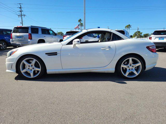 used 2014 Mercedes-Benz SLK-Class car, priced at $18,000