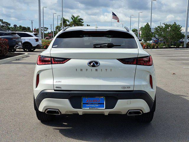 used 2022 INFINITI QX55 car, priced at $30,232