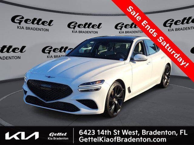 used 2022 Genesis G70 car, priced at $31,000