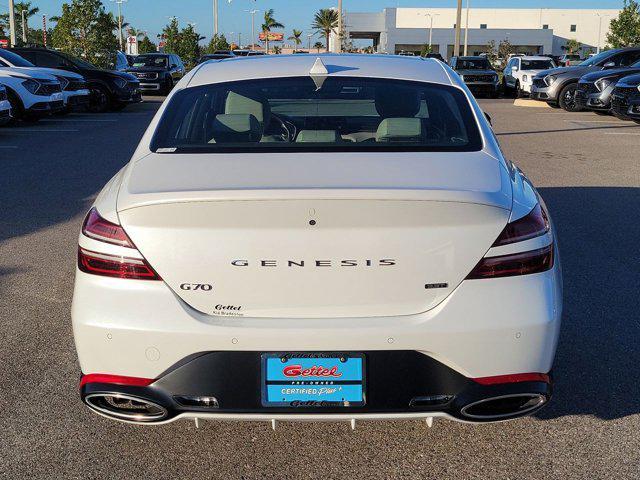 used 2022 Genesis G70 car, priced at $31,000