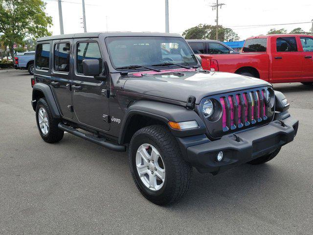 used 2021 Jeep Wrangler Unlimited car, priced at $24,000