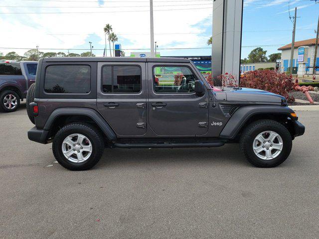 used 2021 Jeep Wrangler Unlimited car, priced at $24,000