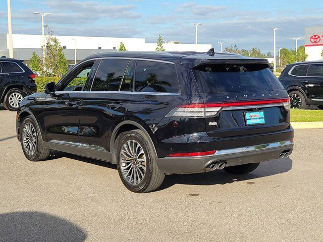 used 2022 Lincoln Aviator car, priced at $43,000