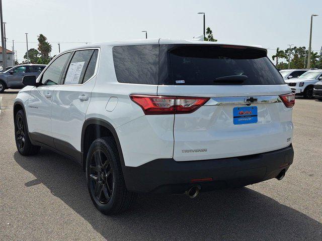 used 2021 Chevrolet Traverse car, priced at $23,570