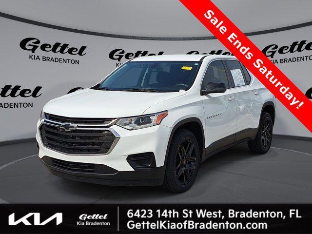 used 2021 Chevrolet Traverse car, priced at $22,777