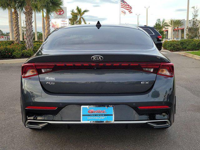 used 2021 Kia K5 car, priced at $20,000