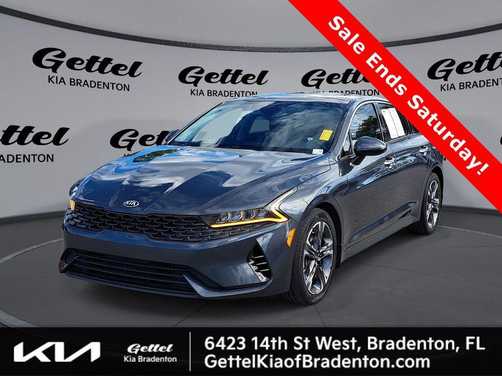 used 2021 Kia K5 car, priced at $17,442