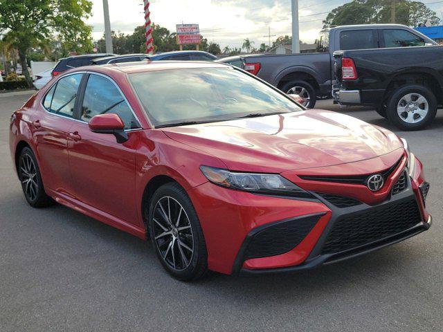 used 2021 Toyota Camry car, priced at $19,524