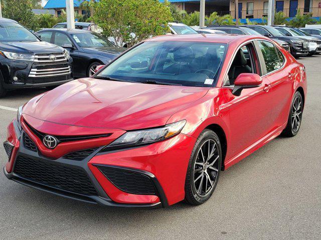 used 2021 Toyota Camry car, priced at $19,524