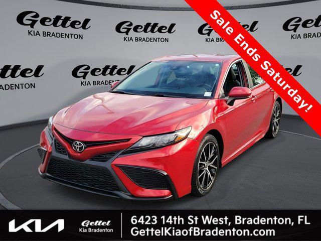 used 2021 Toyota Camry car, priced at $19,524