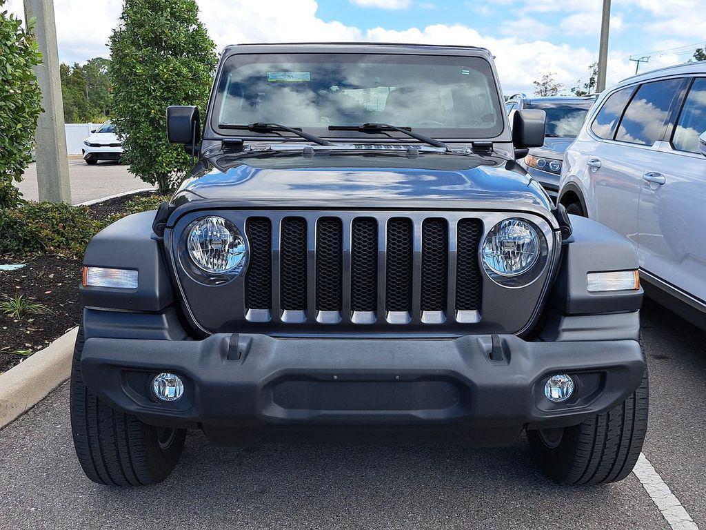 used 2022 Jeep Wrangler Unlimited car, priced at $26,652