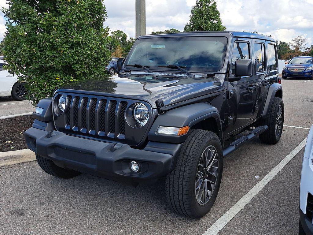 used 2022 Jeep Wrangler Unlimited car, priced at $26,652