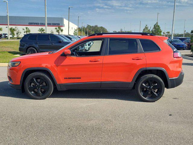 used 2021 Jeep Cherokee car, priced at $16,000