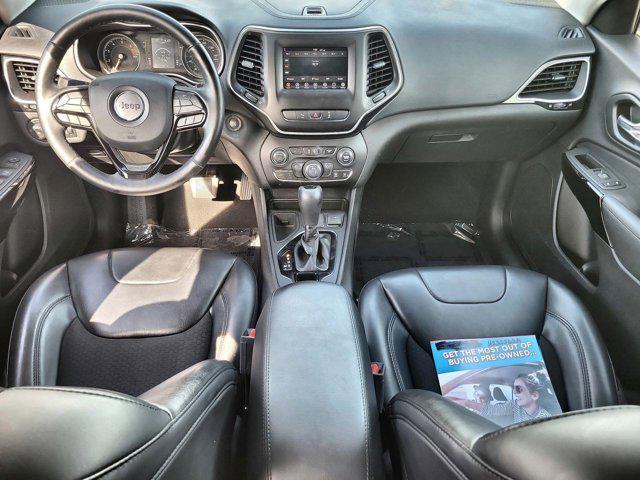 used 2021 Jeep Cherokee car, priced at $16,000